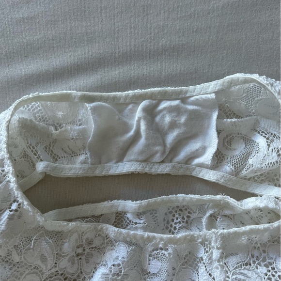 HAH Comin' In Haht Bodysuit in Blanc - Picture 16 of 16